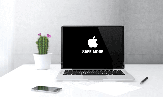 enter mac safe mode to fix the not startup problem