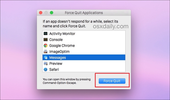 Quit Unused Programs and Apps