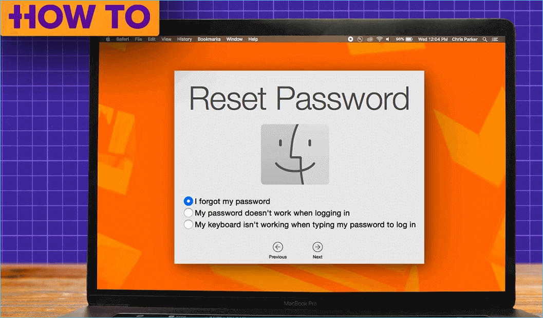 forget mac password
