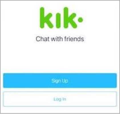 restart Kik to fix Kik not working