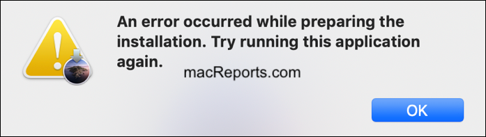 Mac System Error