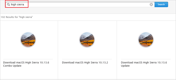 macOS High Sierra download - 1