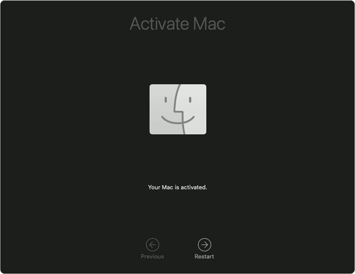 restart your mac