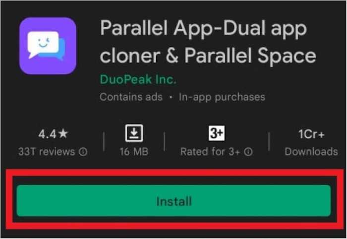 install parallel app