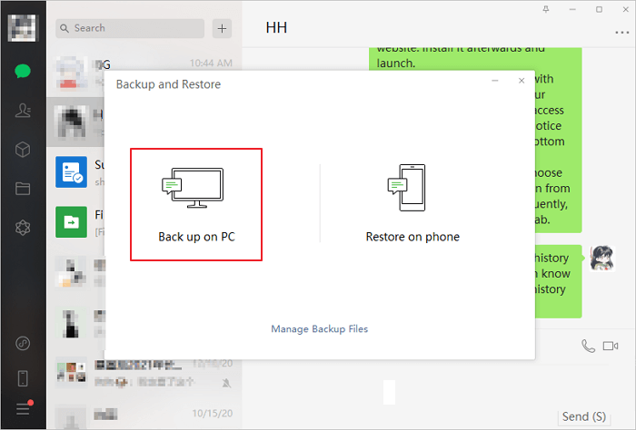how can I recover lost WeChat chat history from desktop - 1