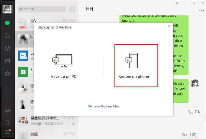 how can I recover lost WeChat chat history from desktop -2