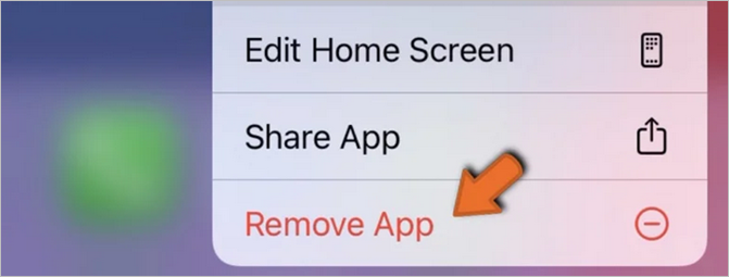 remove app