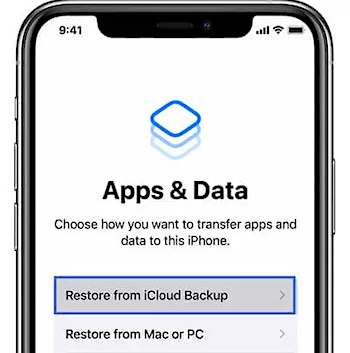transfer or reset iphone settings
