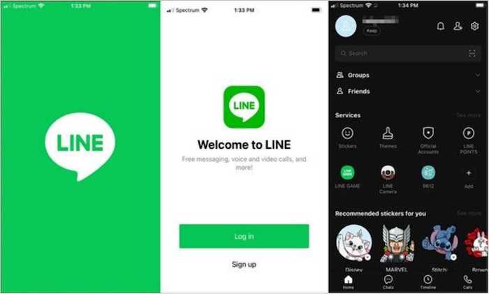 launch the line app