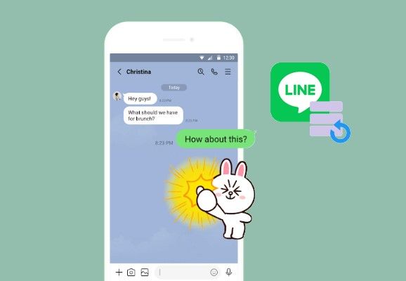 restore line chat from google drive