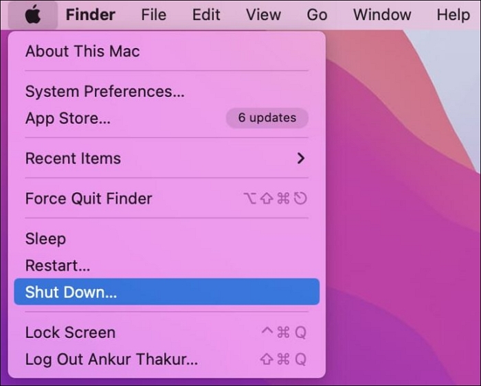 shut down Mac to fix USB accessories disabled on macOS 13