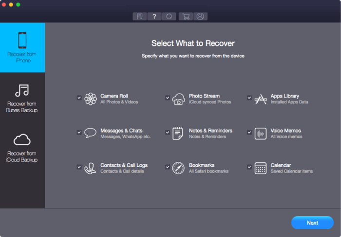 Stellar iPhone Data Recovery for Mac