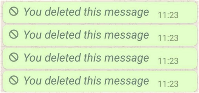 wp deleted messages