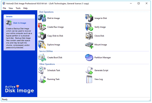 active @ disk image