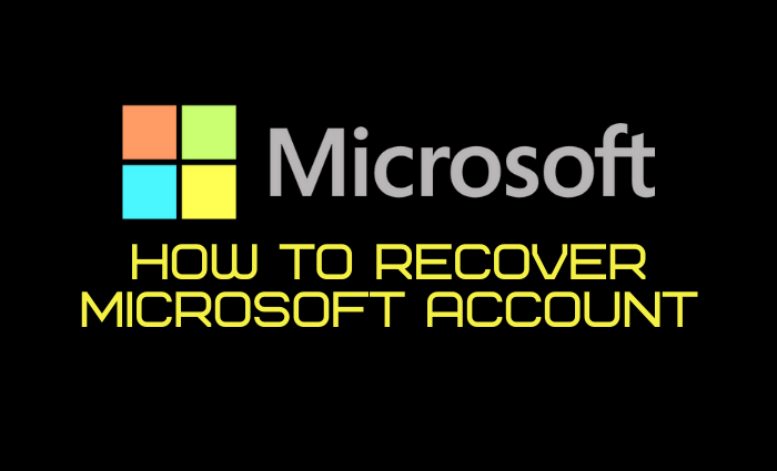 how to recover microsoft password