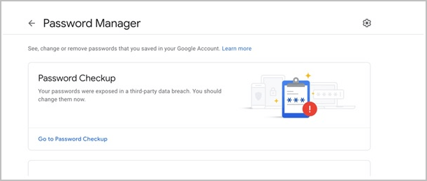 launch chrome password manager - 1
