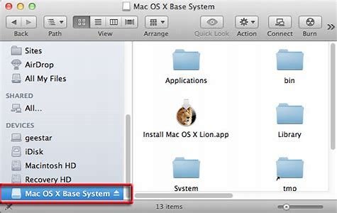 macOS base system 1
