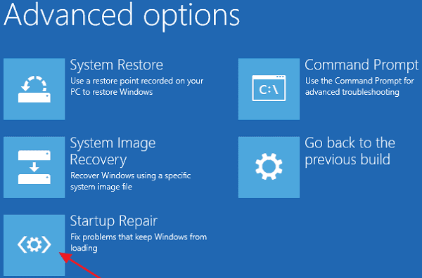 Fix 'restoring your previous of Windows' error on WIndows 10.