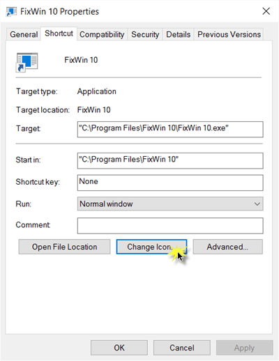 Create new shortcut of disappeared user folder in Windows 10.