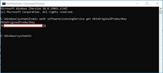 find windows server product key using the cmd product key finder 