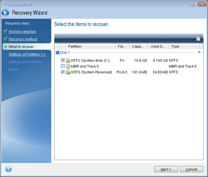 acronis universal restore-4