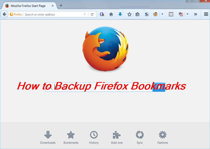 backup firefox bookmarks