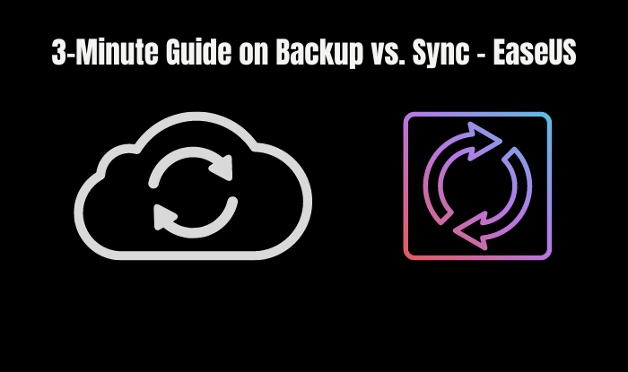 the difference between backup and sync