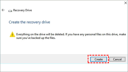 confirm-create-recovery-drive