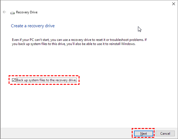 create-recovery-drive
