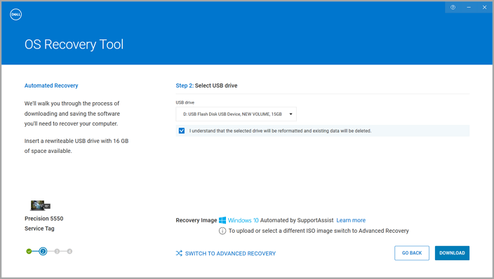 dell os recovery tool - 2