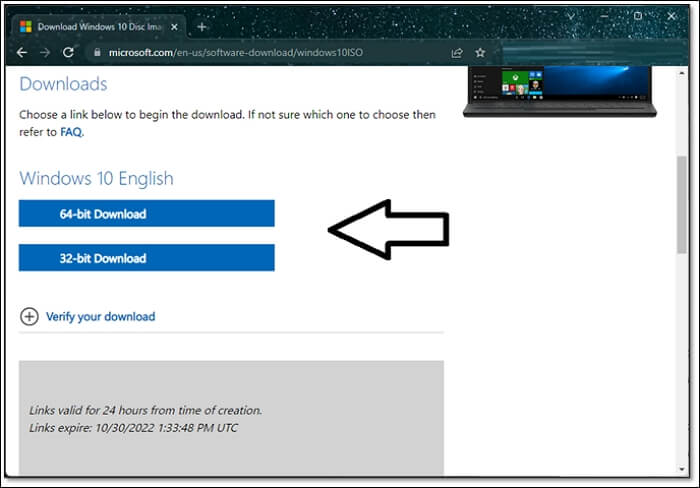 download windows 10 iso via google chrome-4