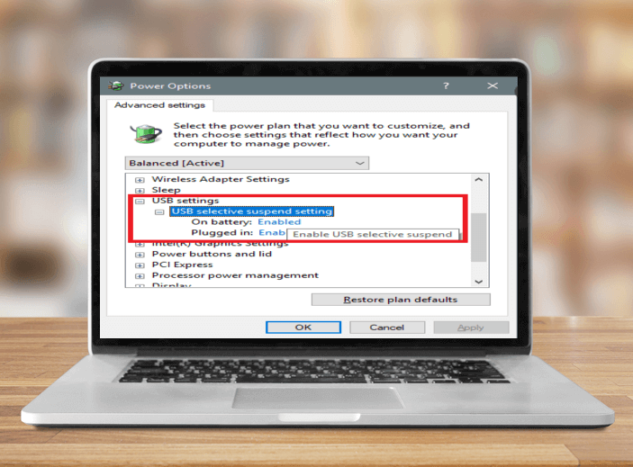 Enable usb selective suspend setting