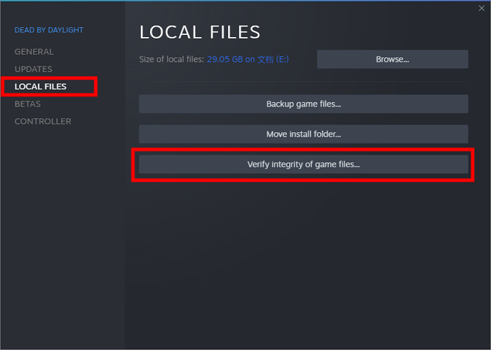 verify the integrity of game files