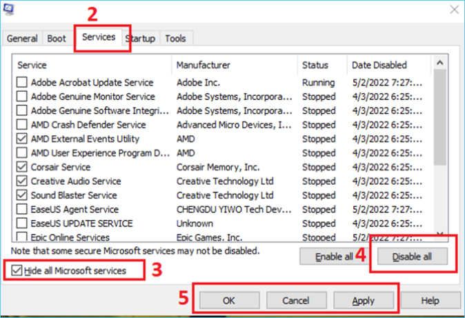 figure out system configuration