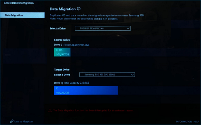 the functio of samsung data migration