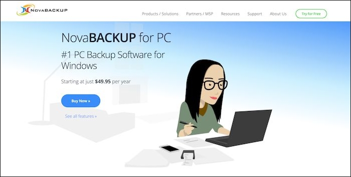 novabackup software