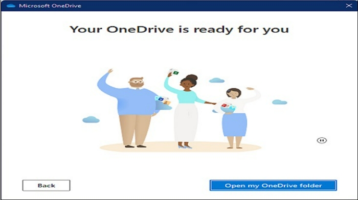 back up files to onedrive step 3