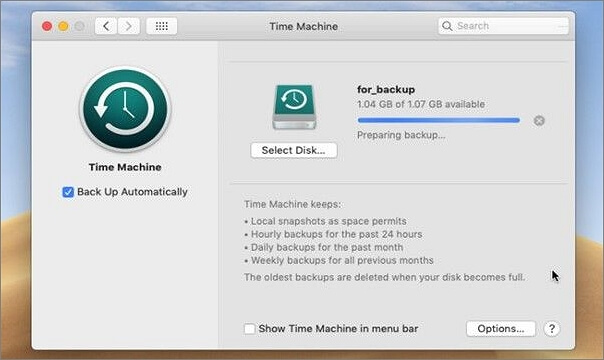 automatic backup