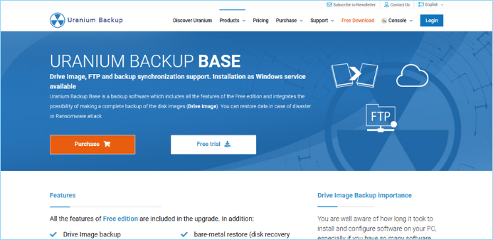 uranium backup base