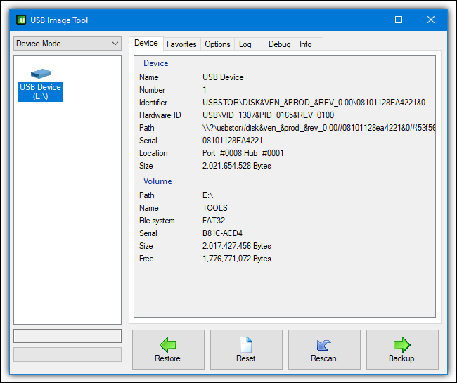 USB Image Tool