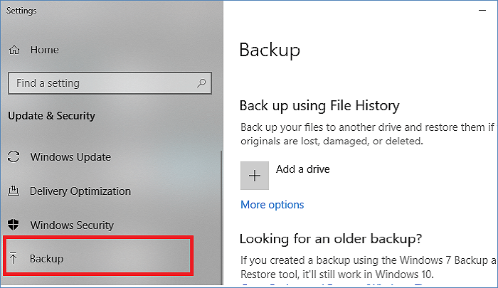 windows file history