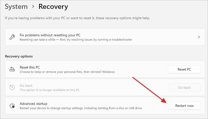 windows pc recovery