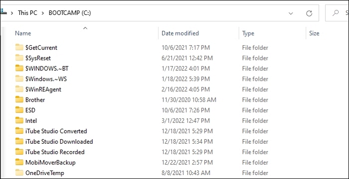 delete files from c drive
