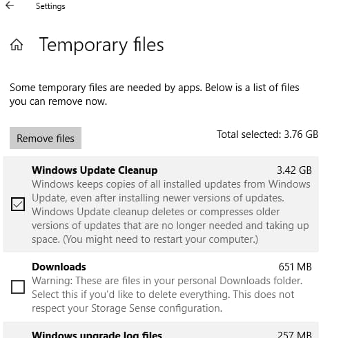 can i delete files after installation can i delete files after installation