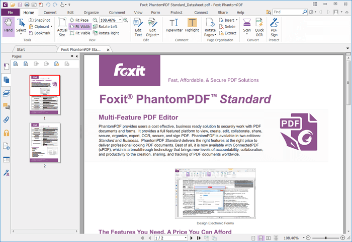 best free PDF editor - Phantom
