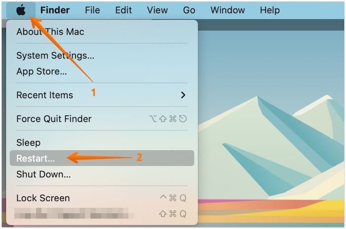 Restart Your Mac