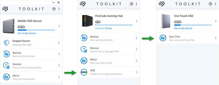 seagate toolkit