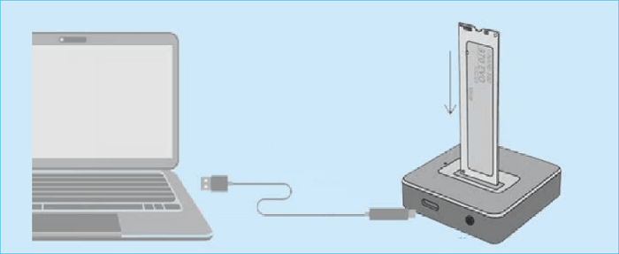 clone m.2 ssd with only one slot