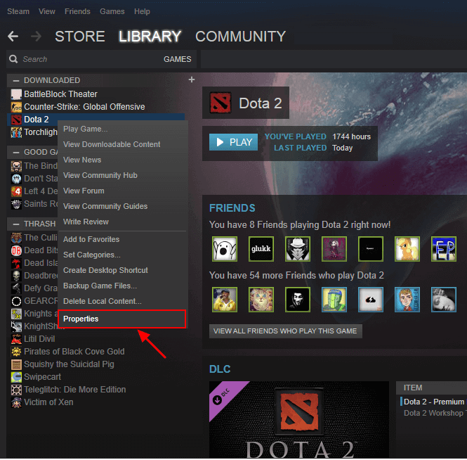 recover lost Steam game data from library