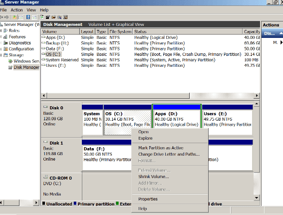 extend hard drive in windows 7